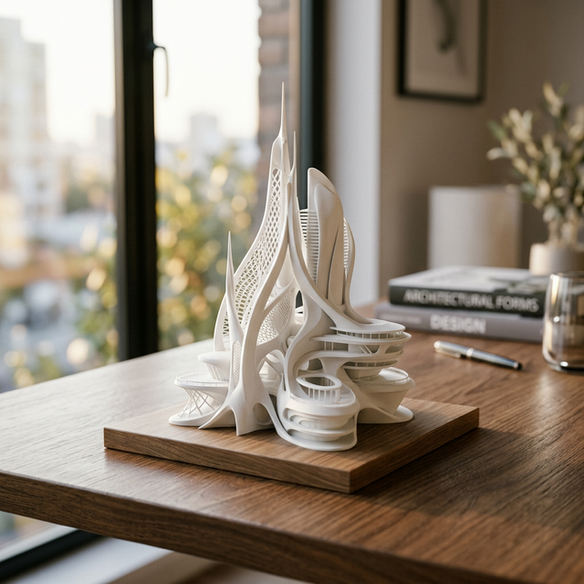 Model architektoniczny wydrukowany w 3D